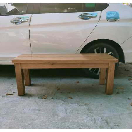 Solid Oak : Ghế Băng Dài Gổ Sồi - W90cm